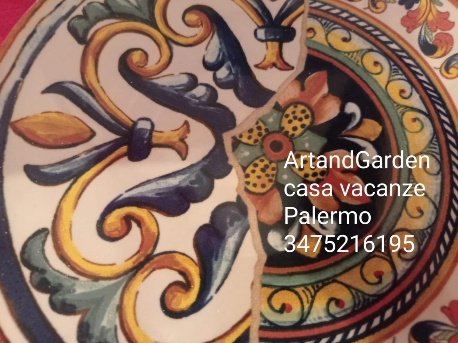 Art And Garden Leilighet Palermo Eksteriør bilde